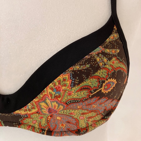 NEW SHAN BROWN FLORAL BIKINI - Picture 3 of 16